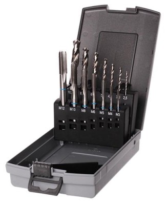 Machine tappen | 14-Delige set | DIN371/DIN376