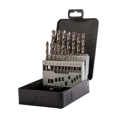 Spiraalboren set | 19 delig | HSS geslepen